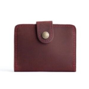 Portland Leather Dark Brown Card Holder
